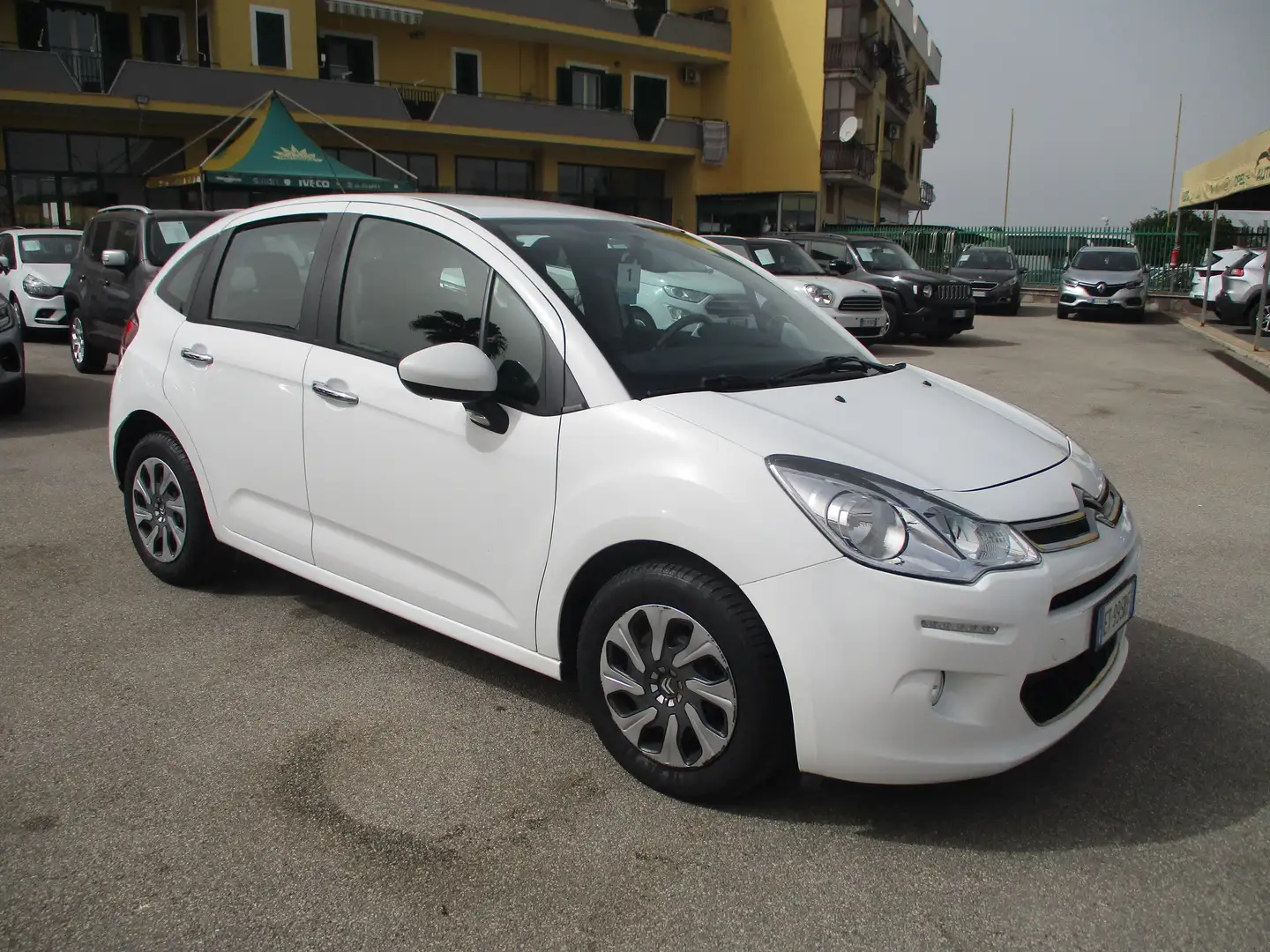 Citroen C3 C3 1.2 BENZINA 82CV E5 **69000KM CERTIFICATI** Bianco - 1