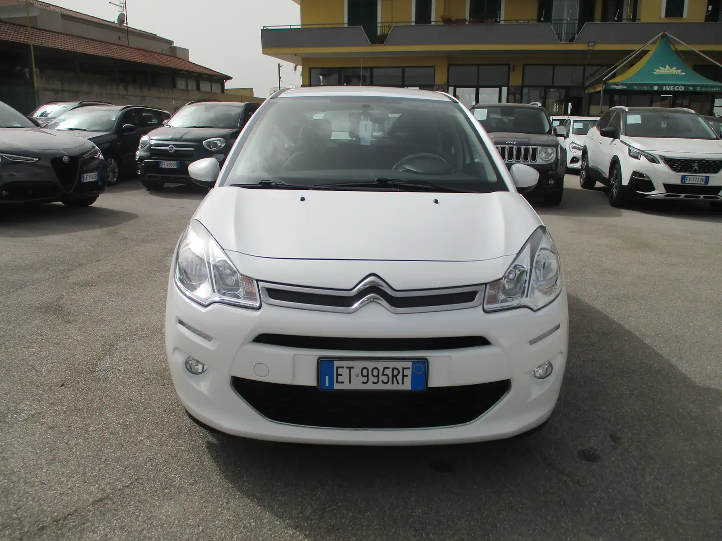 Citroen C3 C3 1.2 BENZINA 82CV E5 **69000KM CERTIFICATI** Bianco - 2