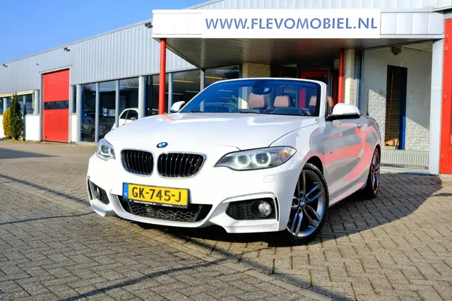 BMW 220 2-serie Cabrio 220i M Sport Aut. Leder|Xenon|Harma