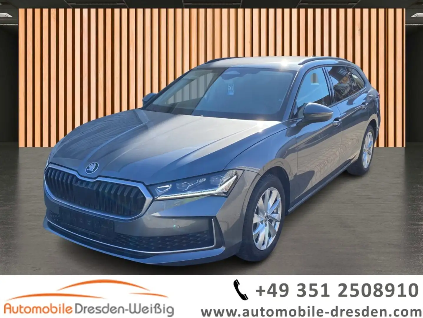 Skoda Superb Combi 1.5 TSI DSG Selection*HeadUp*AHK* Сірий - 1