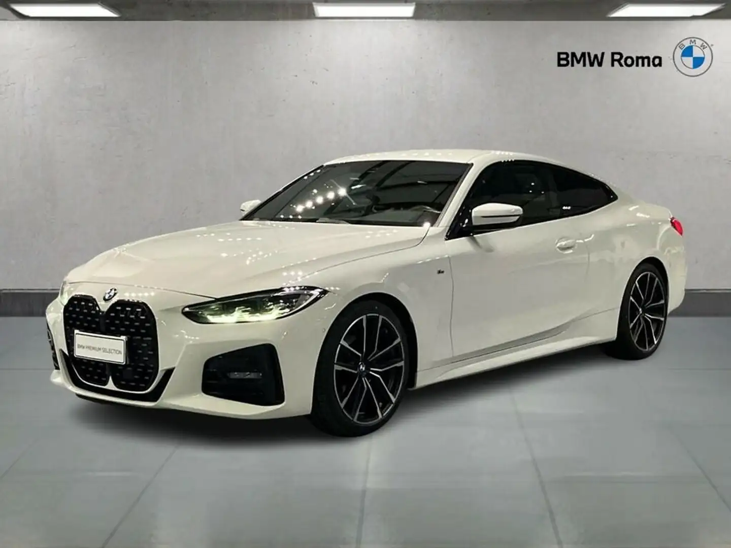 BMW 420 d Coupe mhev 48V Msport auto Blanc - 1