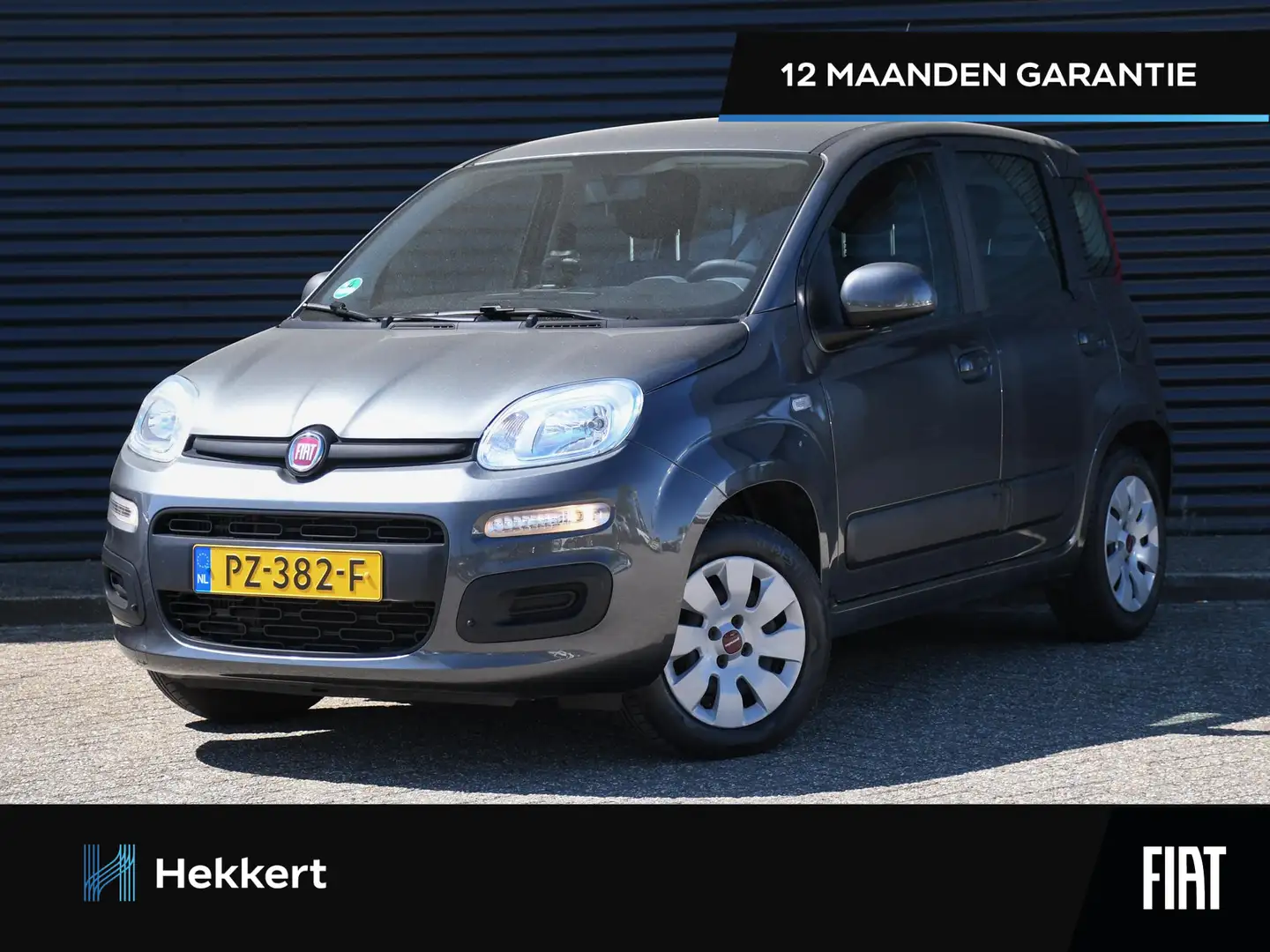 Fiat Panda Popstar 0.9 TwinAir 80pk Automaat 14'' STAAL | RAD Grau - 1