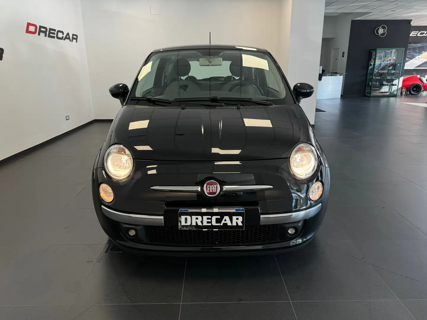 Fiat 500 500 1.2 Lounge 69cv NEOPATENTATI UNIPROP. Nero - 2