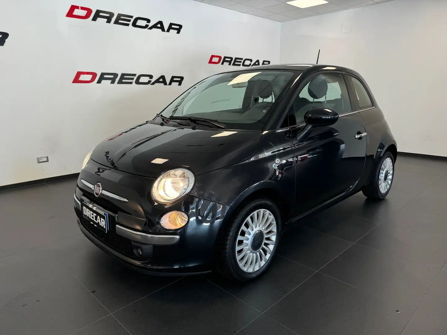 Fiat 500 500 1.2 Lounge 69cv NEOPATENTATI UNIPROP. Nero - 1
