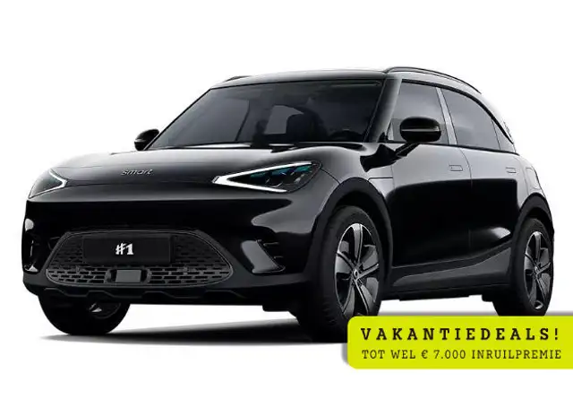 smart #1 Pure 49 kWh VAKANTIE DEALS! | Van € 32.630,- voor