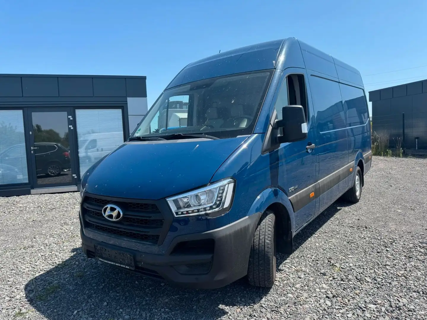 Hyundai H 350 Kasten Blauw - 2