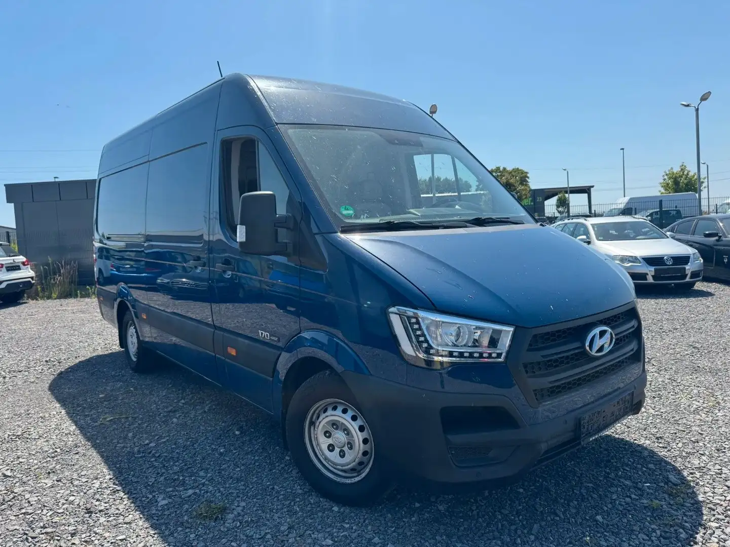 Hyundai H 350 Kasten Blauw - 1