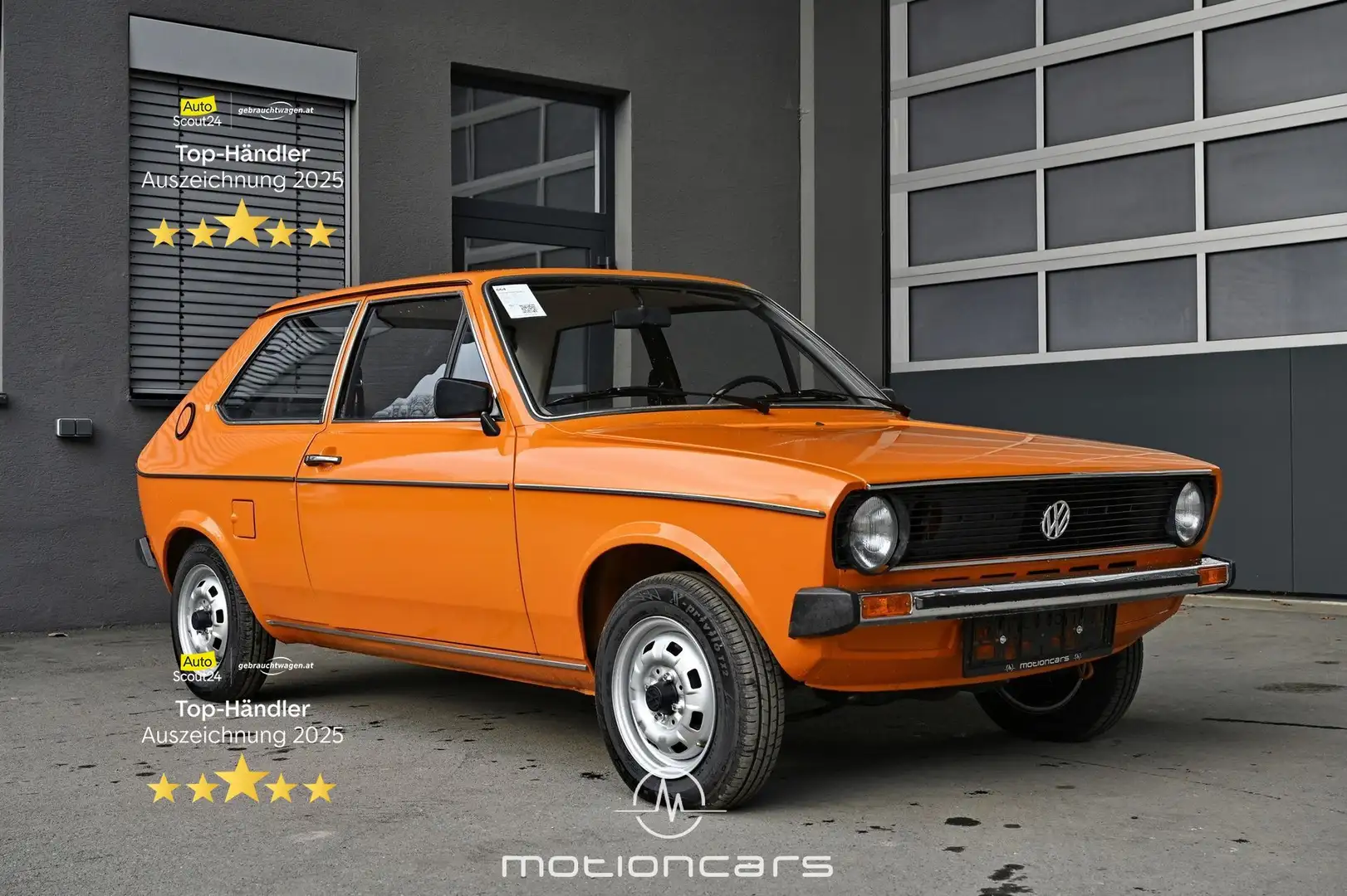 Volkswagen Polo Typ 86 LS Pickerl NEU Orange - 1
