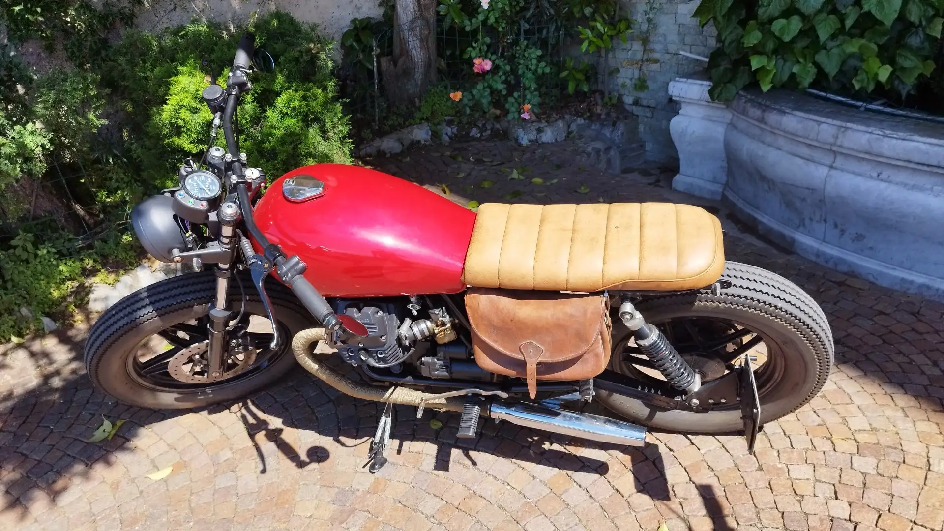 Moto Guzzi V 75 cafè racer Rosso - 2