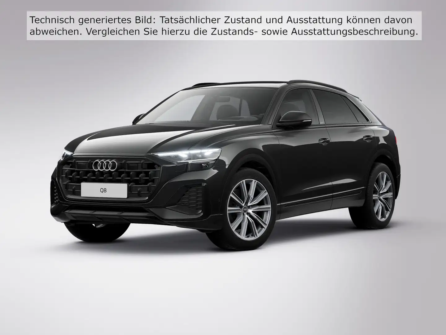 Audi Q8 45 TDI Q UPE108 LM21 MEMORY AHK AIR-SUSPENSIO Noir - 2