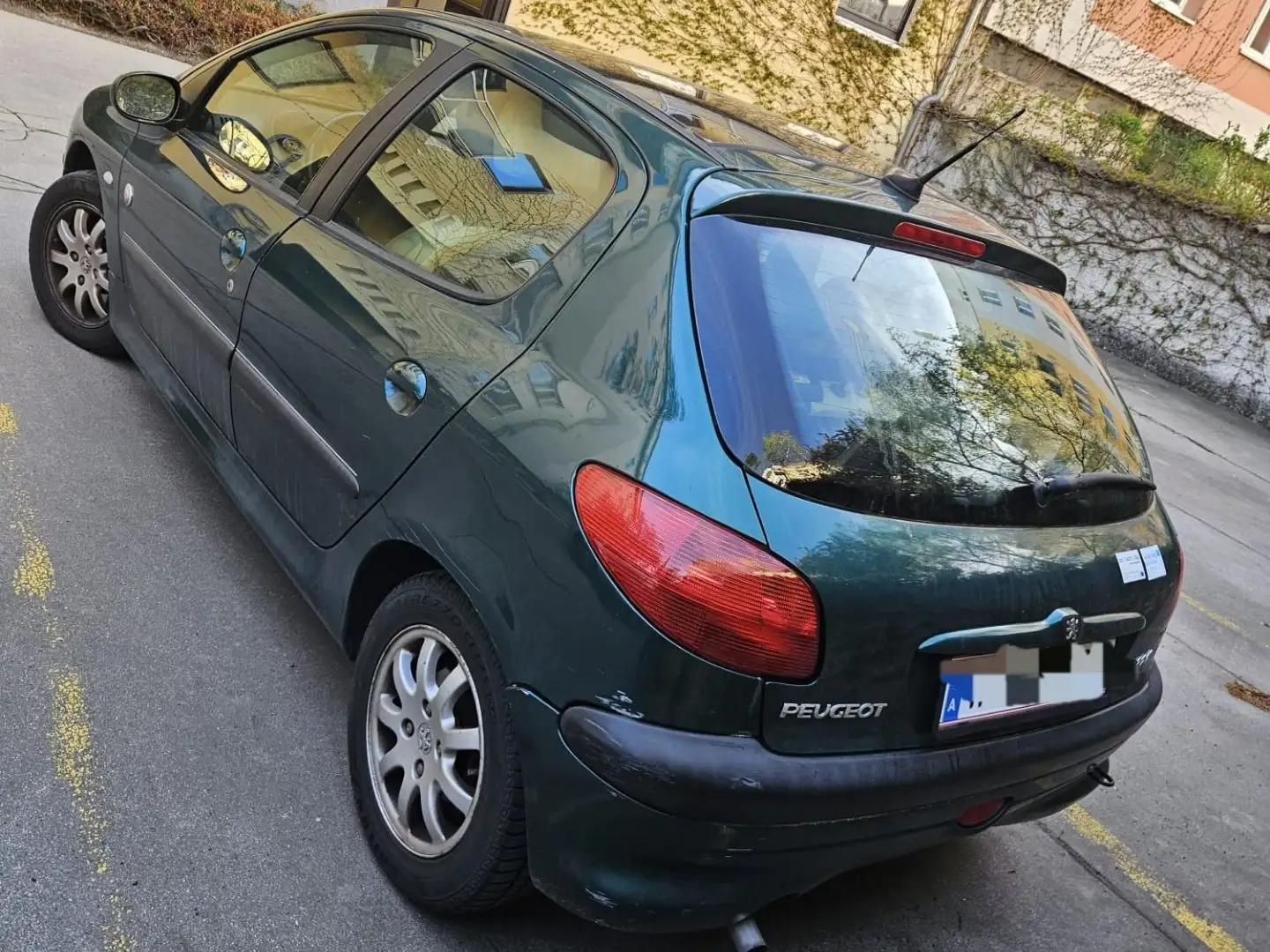 Peugeot 206 Roland Garros 1,6 16V Zöld - 2