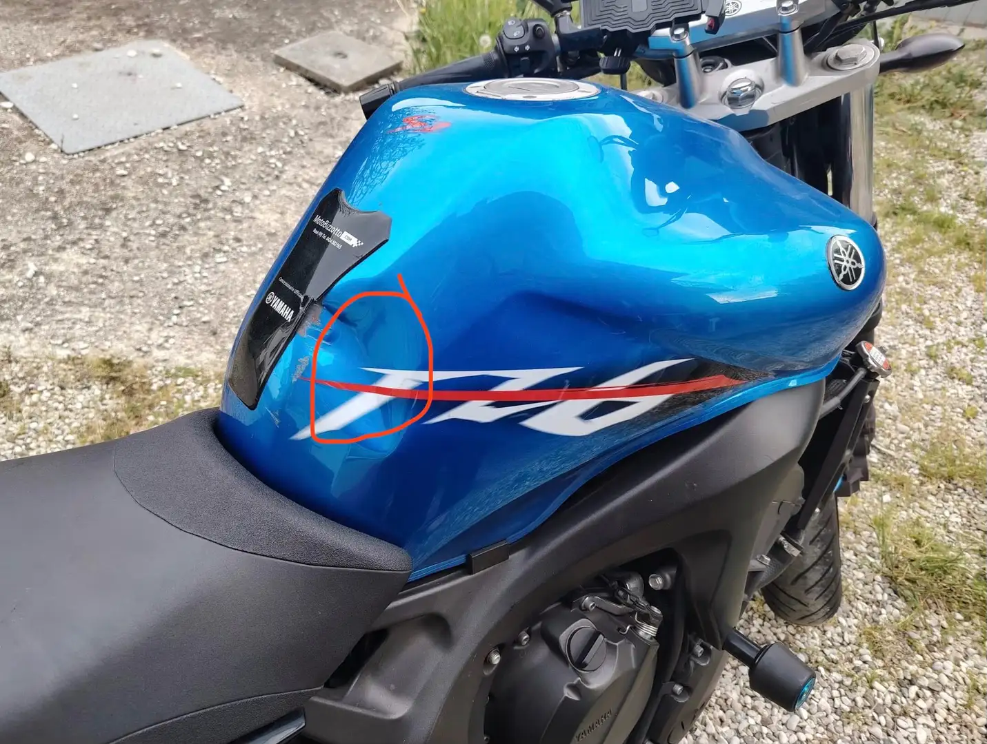 Yamaha FZ 6 Azul - 2