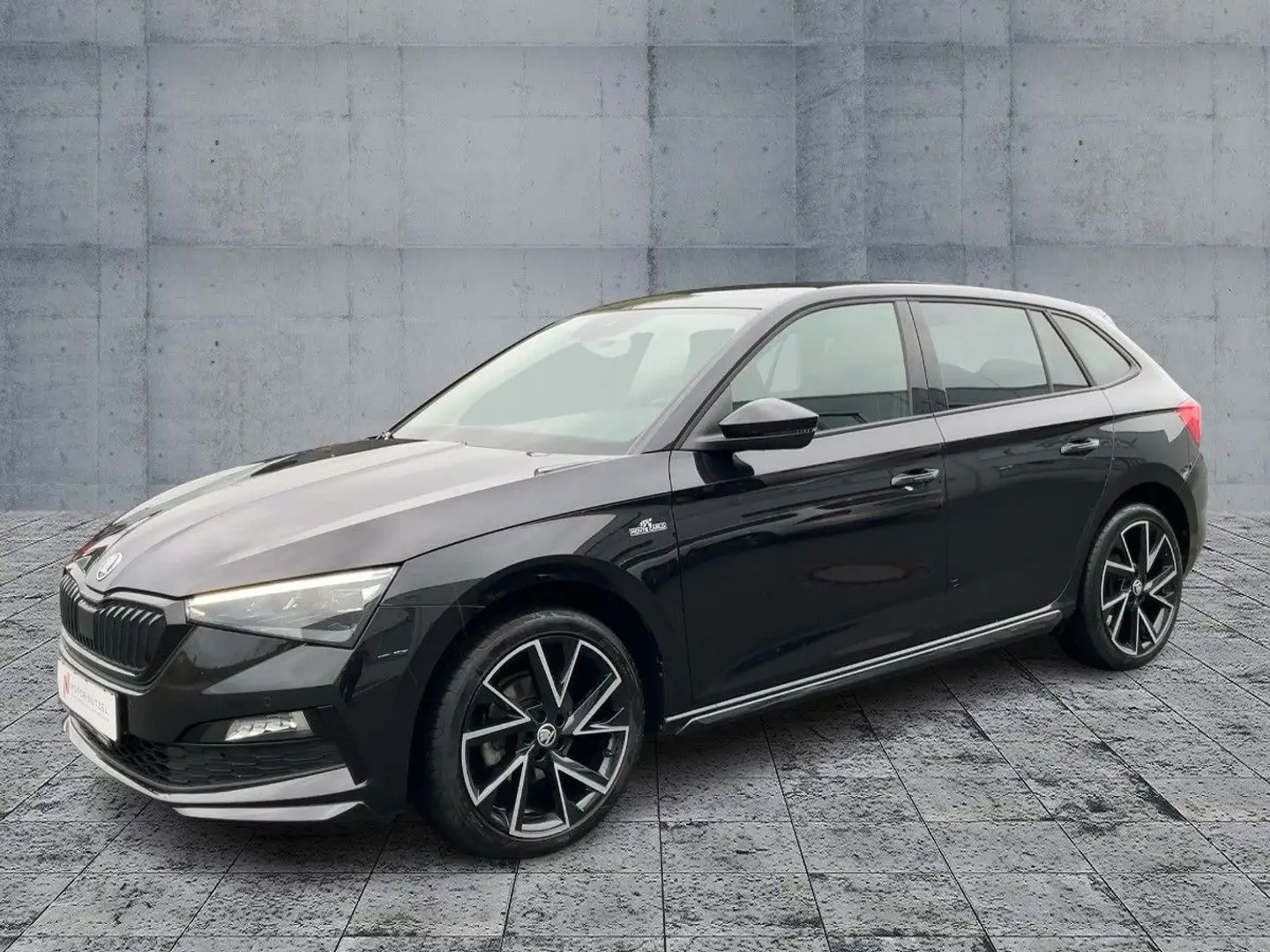Skoda Scala 1.5 TSI MONTE CARLO 5JG+LED+SHZ+RFK+PANO Schwarz - 2