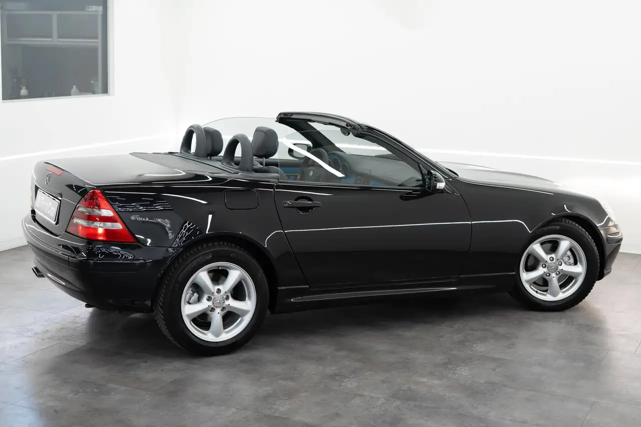 Mercedes-Benz SLK 200 k 163cv Evo | ASI | Tagliandi Mercedes-Benz | Interni Legno Eucalipto-Pelle Blu galassia |, foto 2