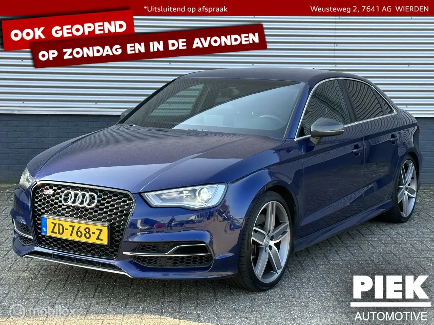 Audi S3 2.0 TFSI S3 quattro Pro Line Plus Bleu - 1