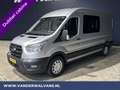 Ford Transit 2.0 TDCI 130pk L3H2 Dubbele cabine Euro6 Airco | 5 Zilver - thumbnail 12