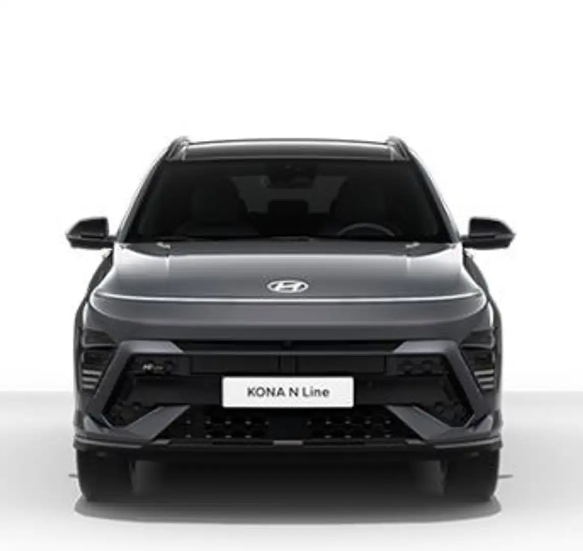 Hyundai KONA Kona HEV N-LINE, NAVI, 360, NFC-KEY Grau - 1