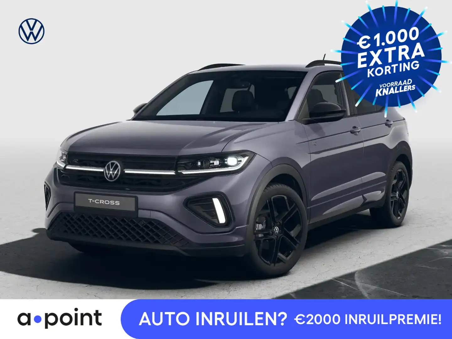 Volkswagen T-Cross R-Line Edition 1.0 TSI 85 kW / 116 PK SUV 7 versn. Grijs - 1