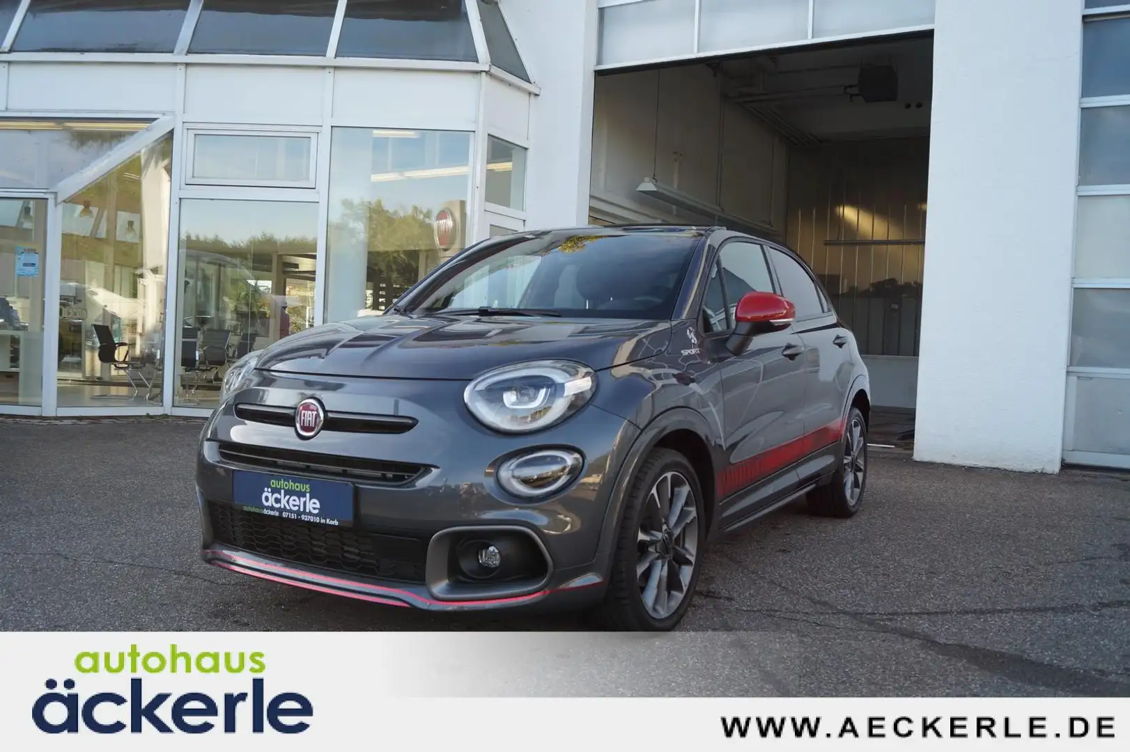 Fiat 500X Sport Pano I Winter-Paket I Navi I Kamera Grau - 1
