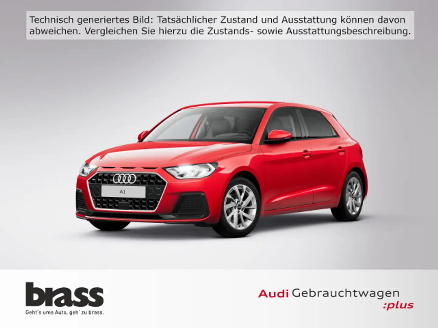 Audi A1 Advanced 25 TFSI 70(95) kW(PS) Scha Rot - 1