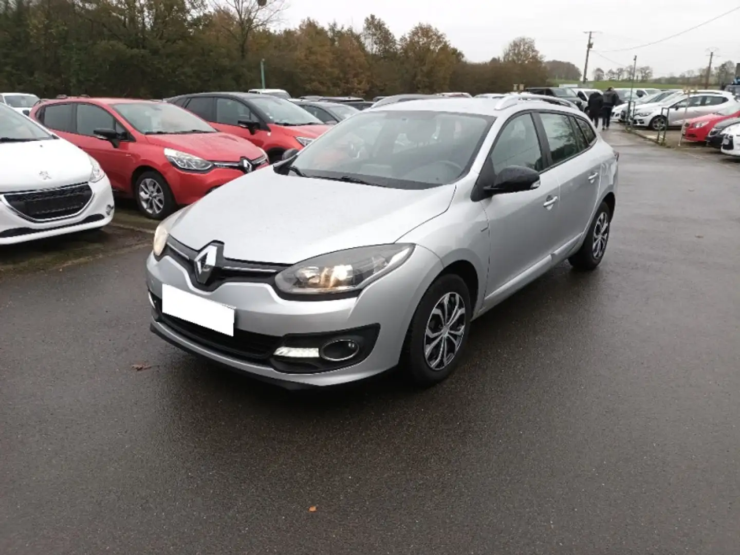 Renault Megane 1.5 DCI 110CH ENERGY LIMITED ECO² 2015 Gris - 2