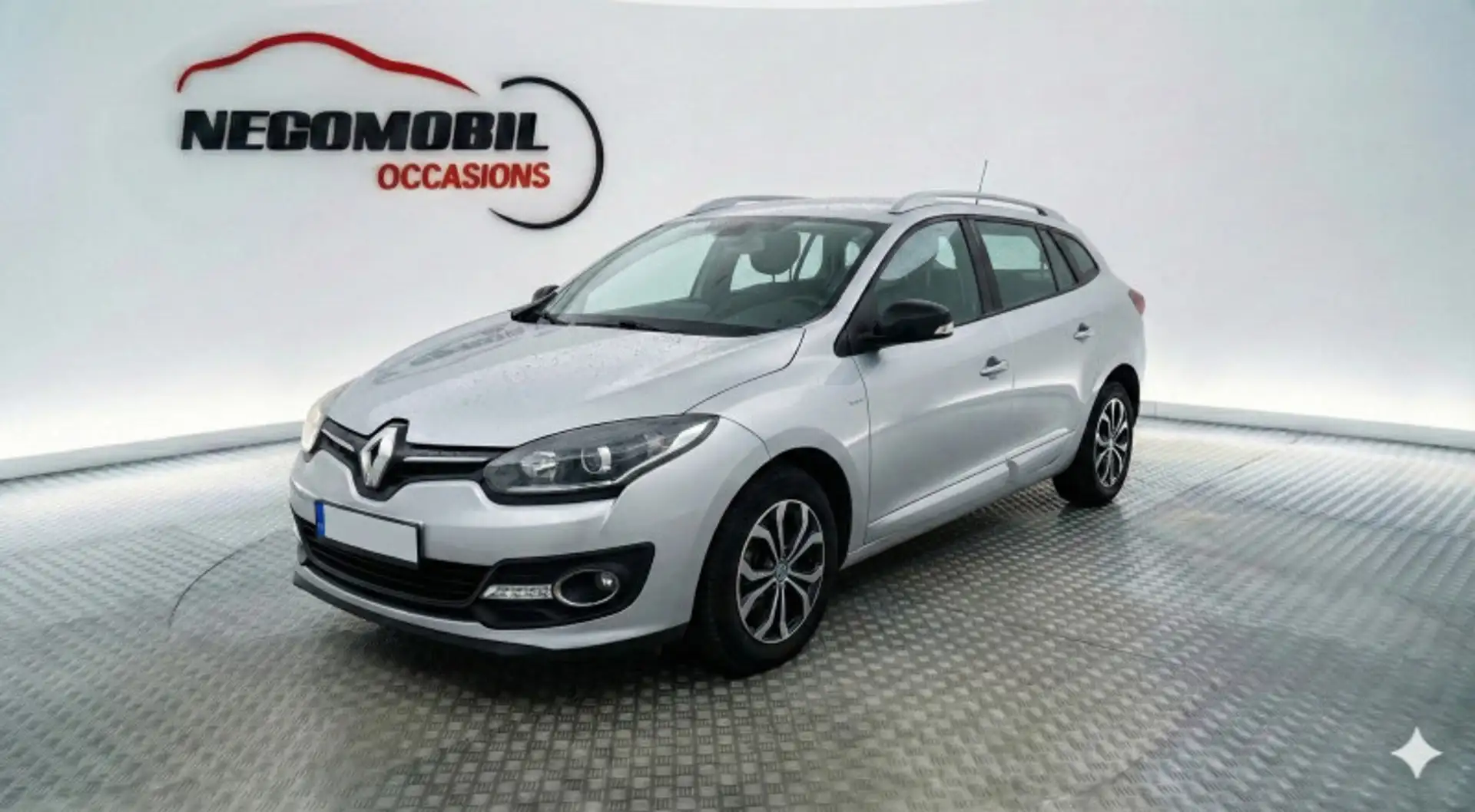 Renault Megane 1.5 DCI 110CH ENERGY LIMITED ECO² 2015 Gris - 1