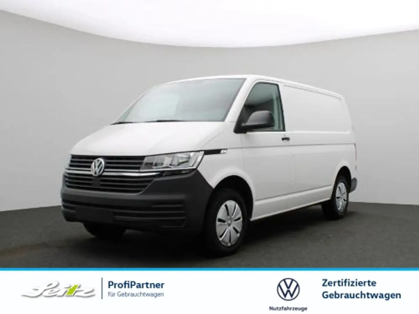 Volkswagen T6.1 Transporter Kasten 2.0 TDI KR FWD *PARKSENSOR*SITZH*DAB* Blanc - 1