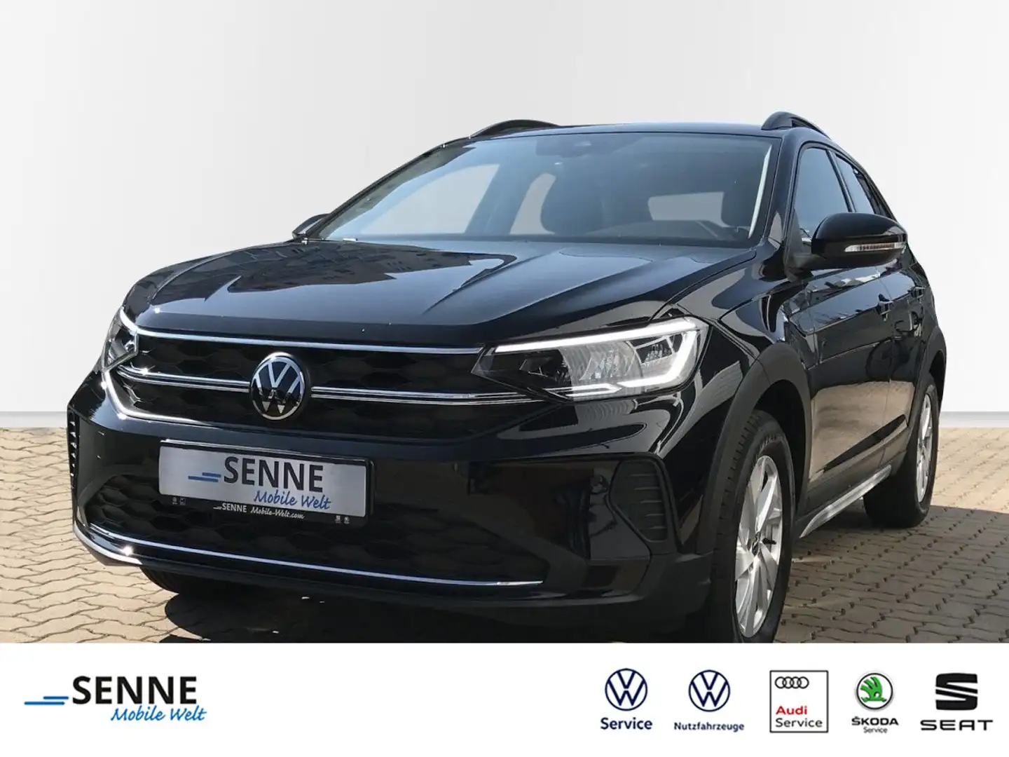 Volkswagen Taigo Taigo 1.0 TSI DSG Life, LED, Sitzh. Kamera, PDC, Schwarz - 1
