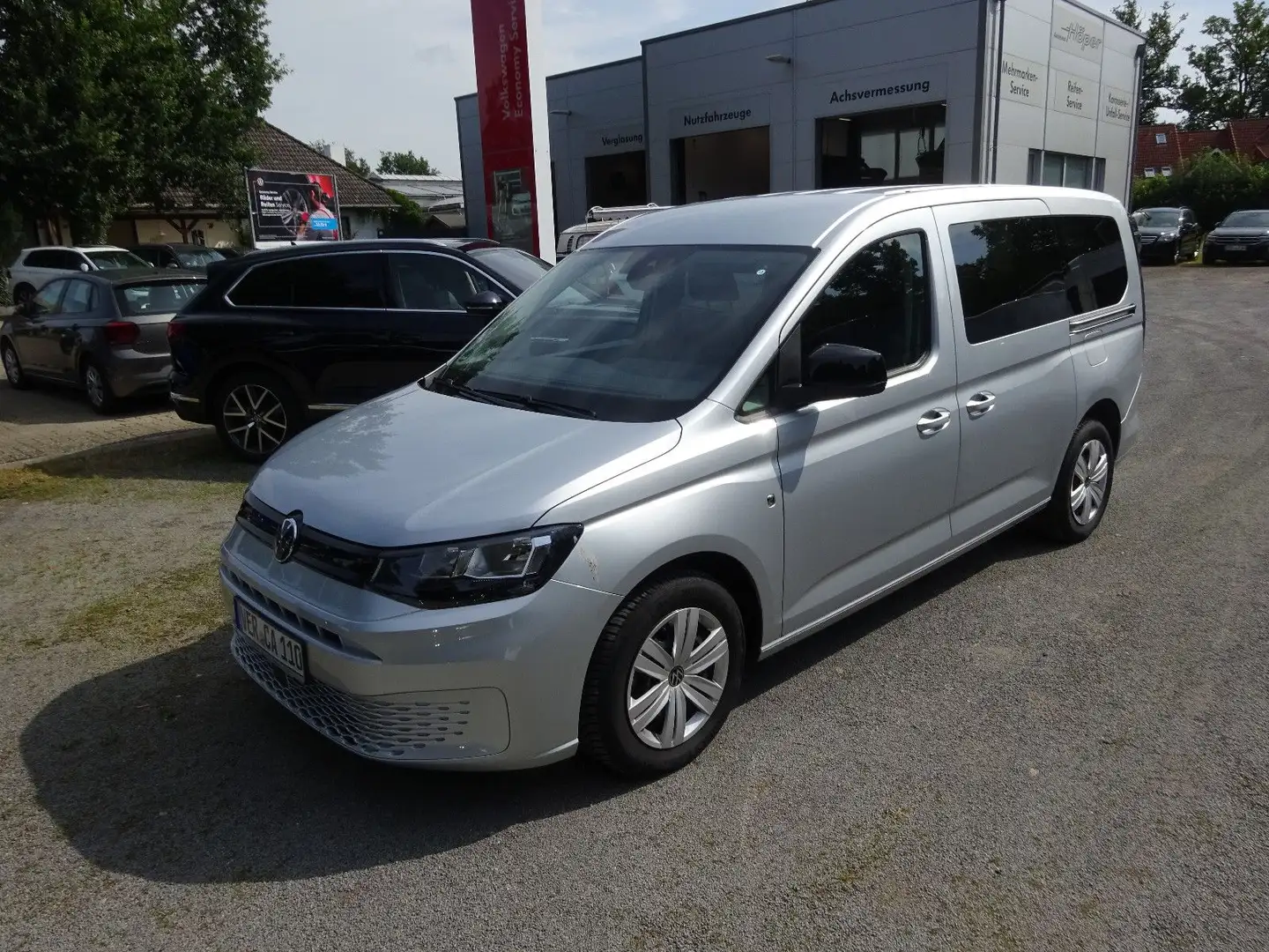 Volkswagen Caddy Maxi 1.5 TSI DSG 7-Sitzer+Kamera+Klima Zilver - 1