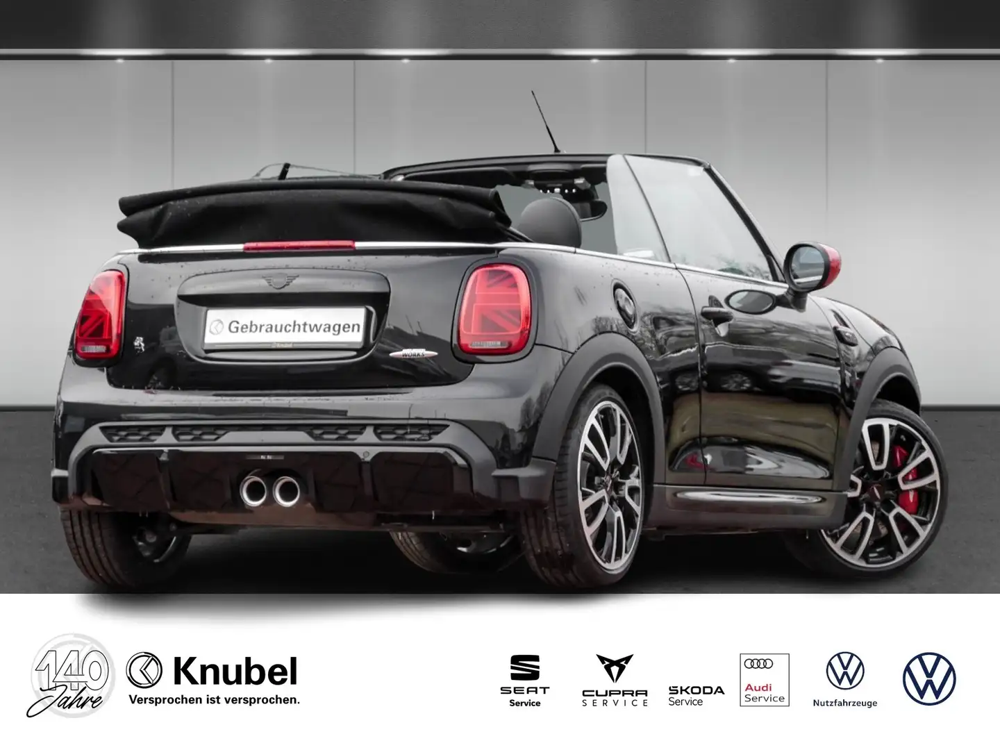 MINI John Cooper Works Cabrio Navi LED DrivingAssistant DAB+ Чорний - 2