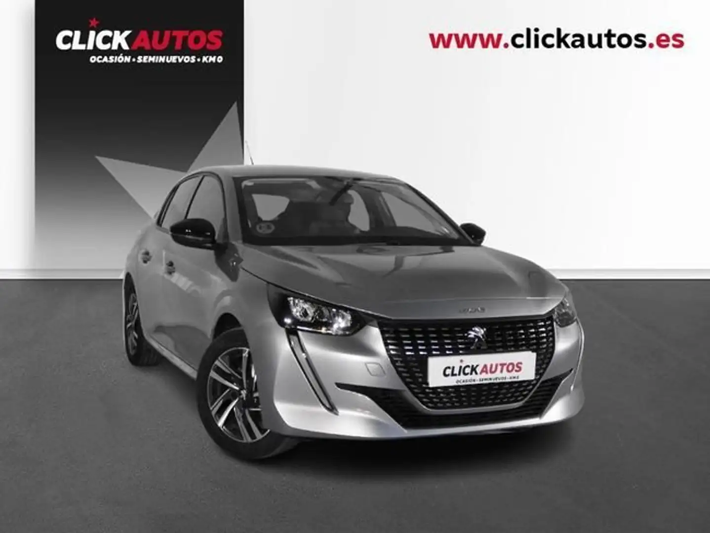 Peugeot 208 1.2 100CV Allure Pack Gris - 2