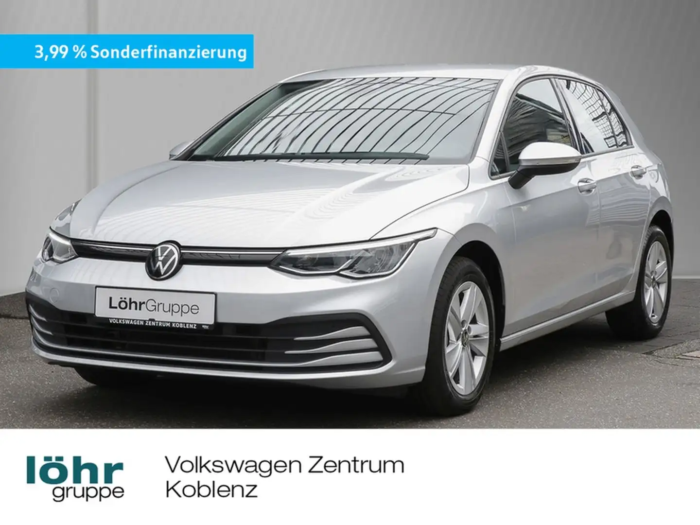 Volkswagen Golf VIII 1.5 eTSI DSG Life Navi/LED/SHZ Silber - 1