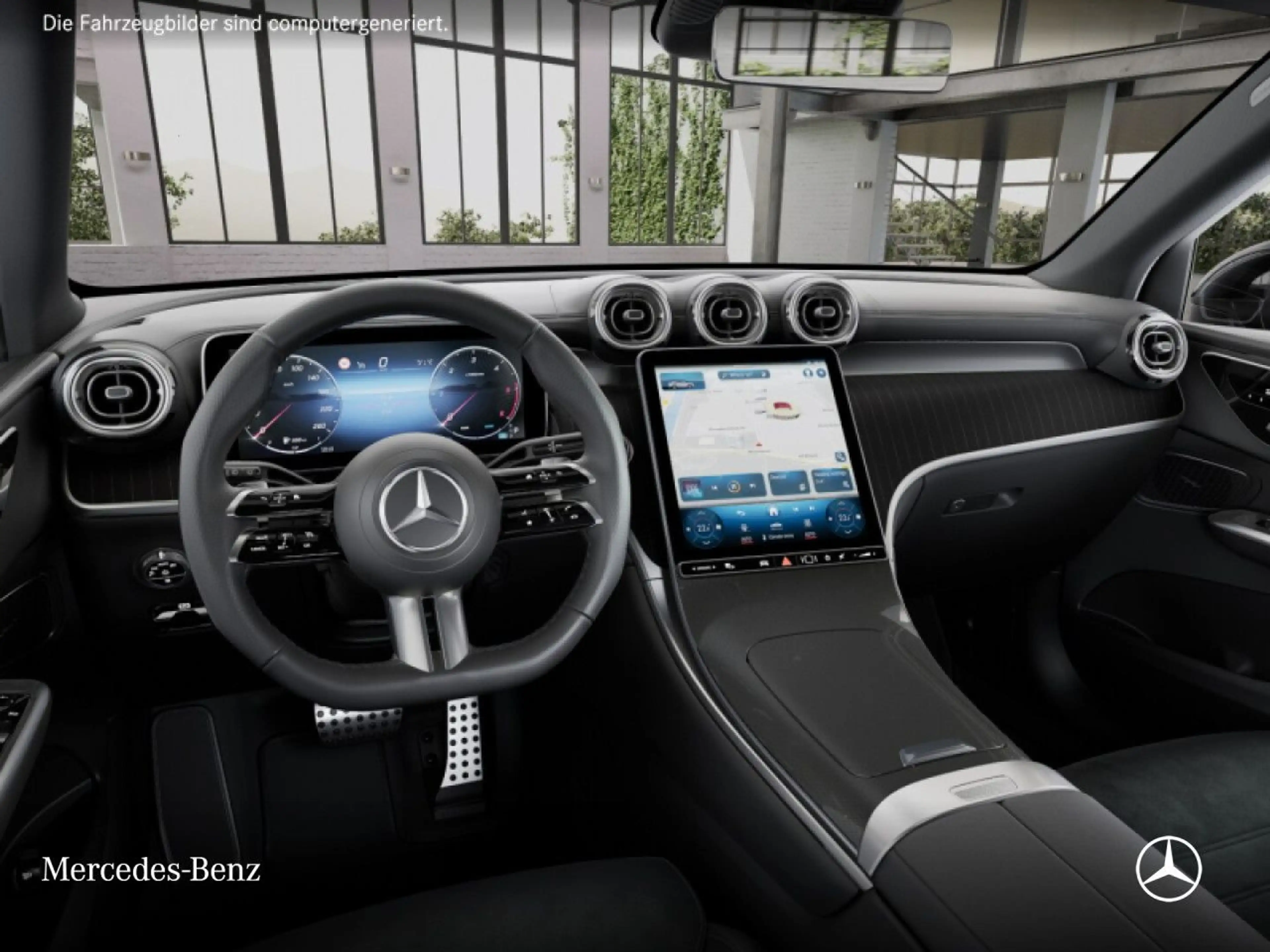 Mercedes-Benz GLC 220 d 4M AMG+NIGHT+360+AHK+TOTW+KEYLESS+9G — photo 9