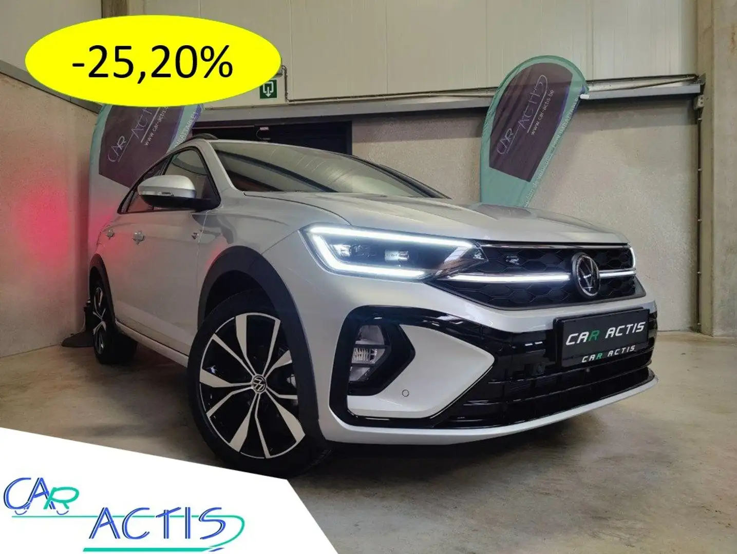 Volkswagen Taigo 1.0TSI R-Line DSG - SIE.CH - CAM - KESSY - MATRIX Grau - 1