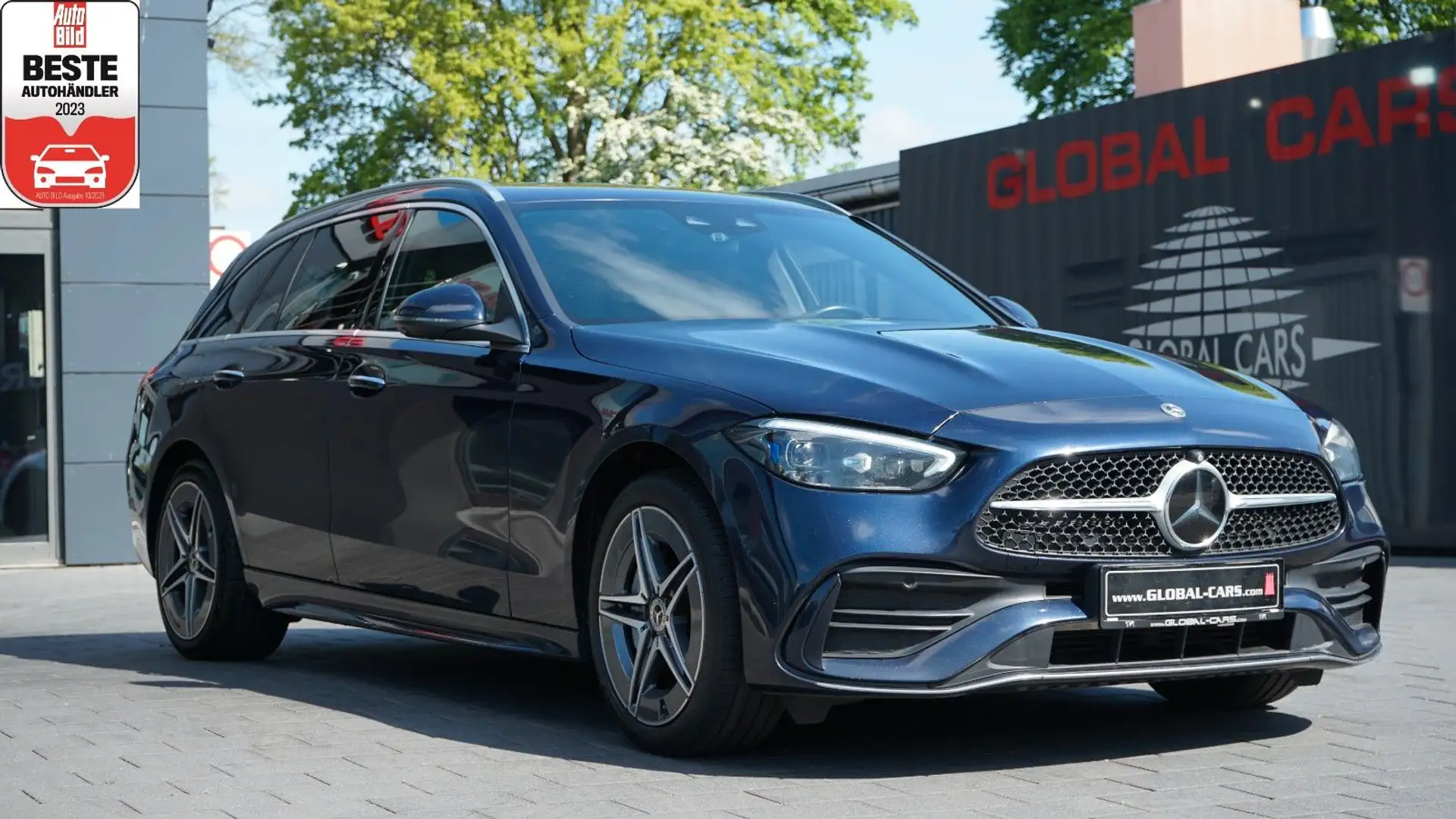 Mercedes-Benz C 300 C300e T AMG*DIGITAL*MBUX*AHK*360°*ACC* Blau - 1