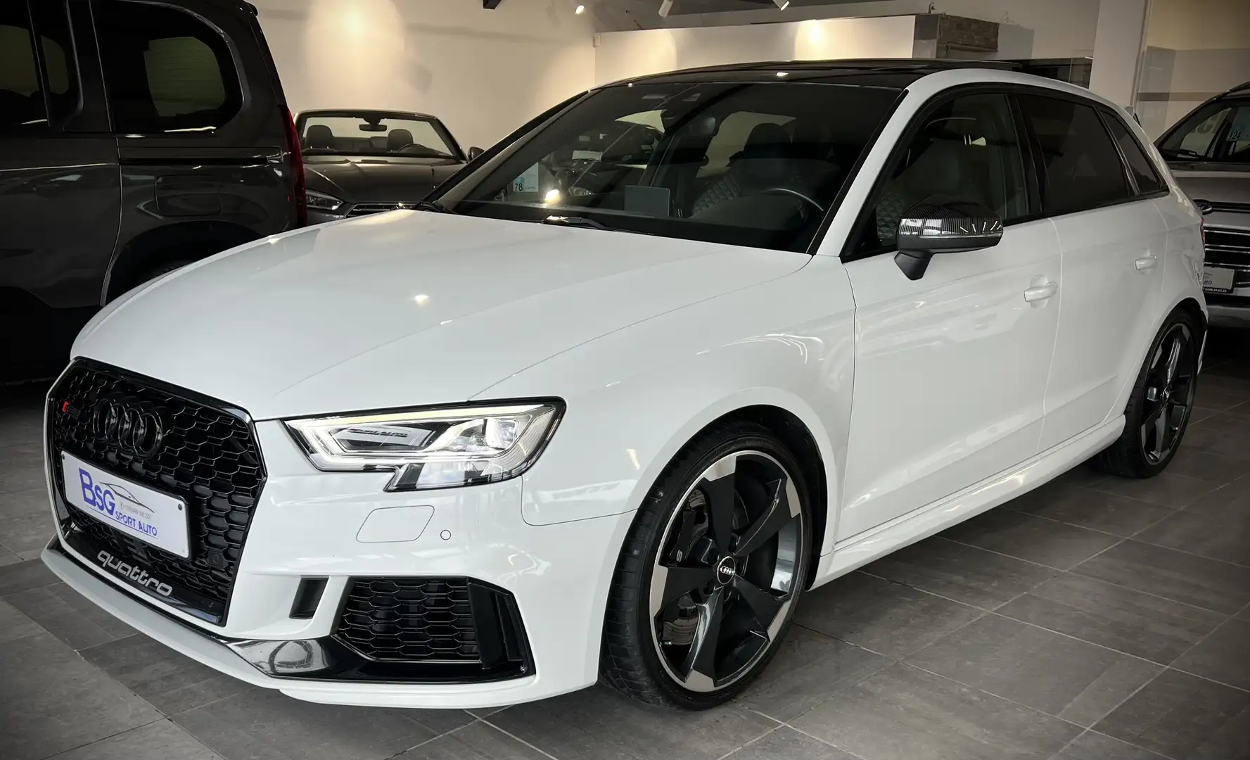 Audi RS3 Sportback 2.5 TFSI Quattro S tronic (EU6d-TEMP) Blanc - 1