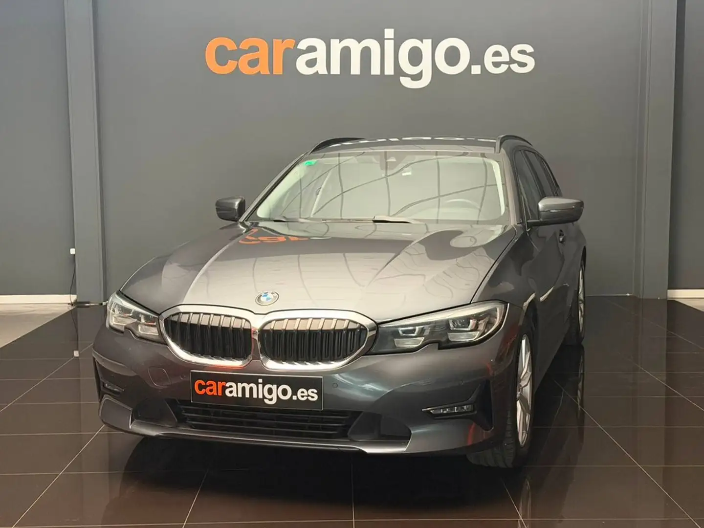 BMW 318 318dA Touring Gris - 2