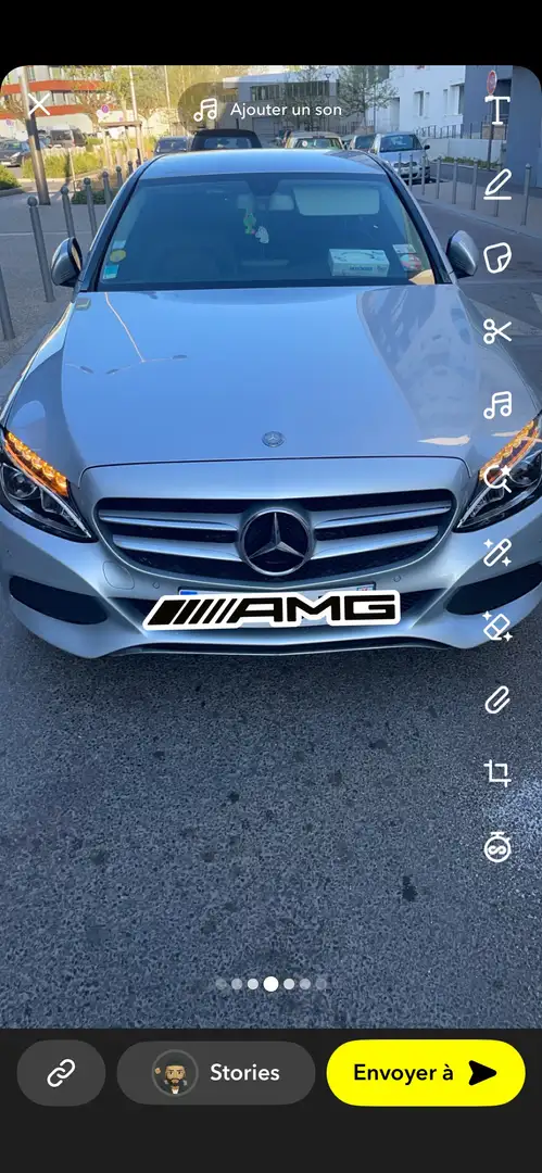 Mercedes-Benz C 220 Classe C 220 d Business Executive 7G-Tronic A Gris - 1