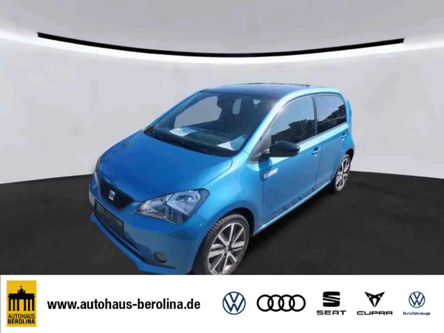 SEAT Mii electric Plus *GRA*NAV*PDC*SHZ* Modrá - 1