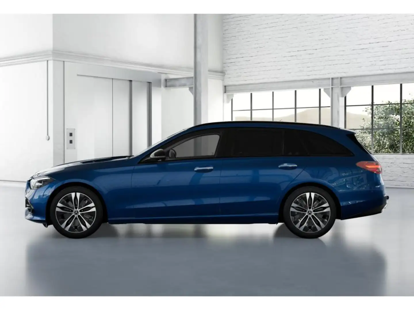 Mercedes-Benz C 220 d 4MATIC T-Modell MBUX Avantgarde LED AHK Blau - 2