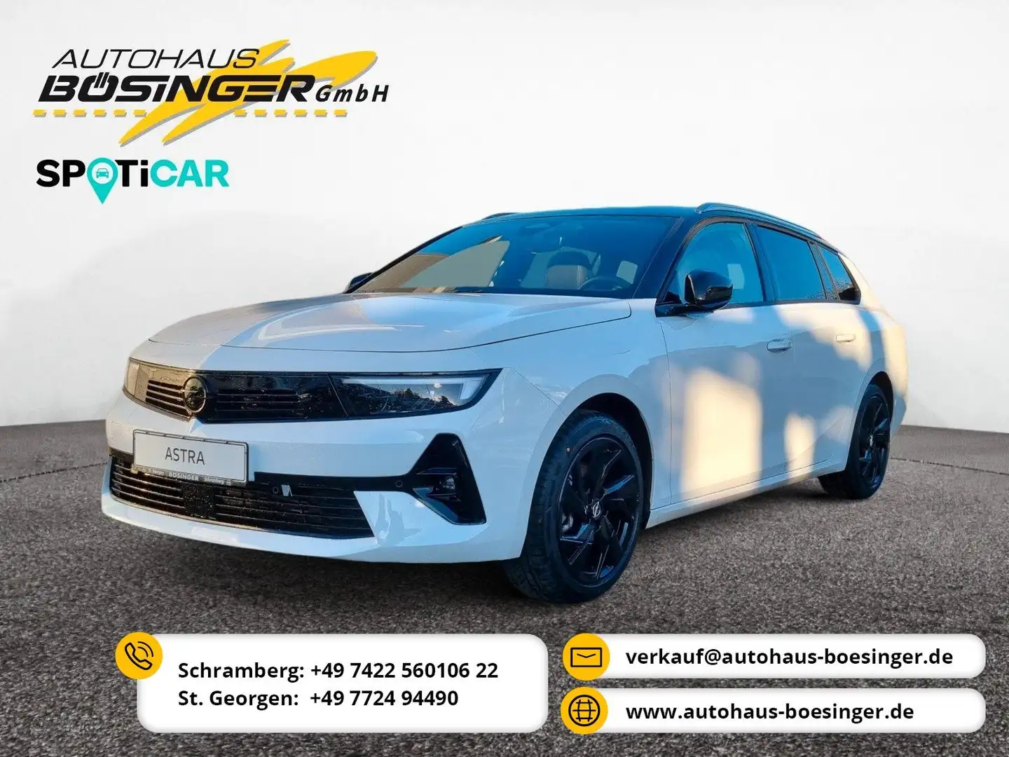 Opel Astra L Sports Tourer GS Line AHK Weiß - 1