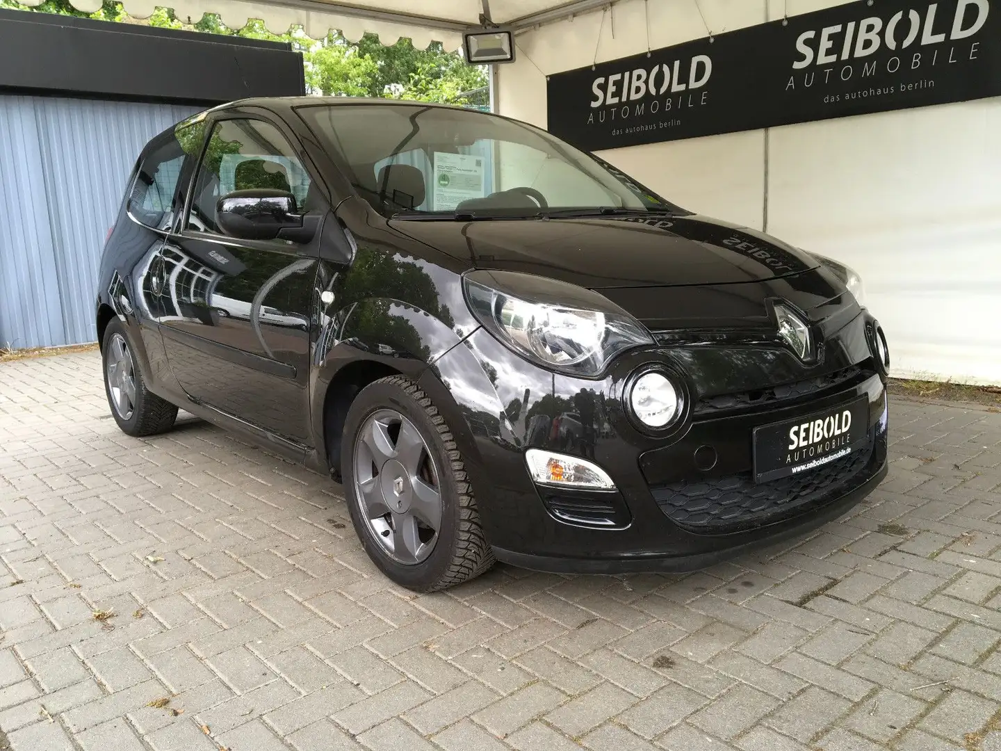 Renault Twingo 1.1 Paris Automatik/1.Hd/Klima/Allwetter Schwarz - 2