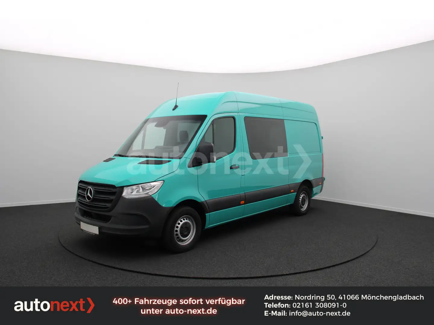 Mercedes-Benz Sprinter 319 Mixto *NAVI + AHK3,5t + 5-SITZE* (3430) Vert - 1