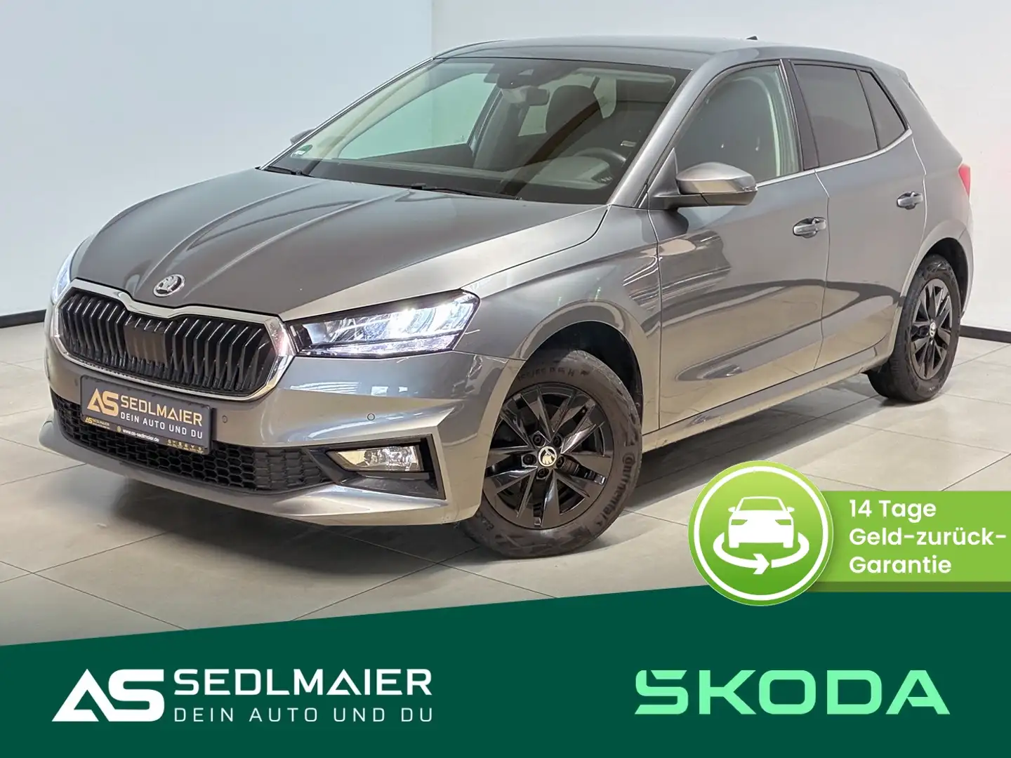 Skoda Fabia 1.0 TSI Style WSSHz|SHZ|PDCv+h|Temp|CarPlay Gris - 1