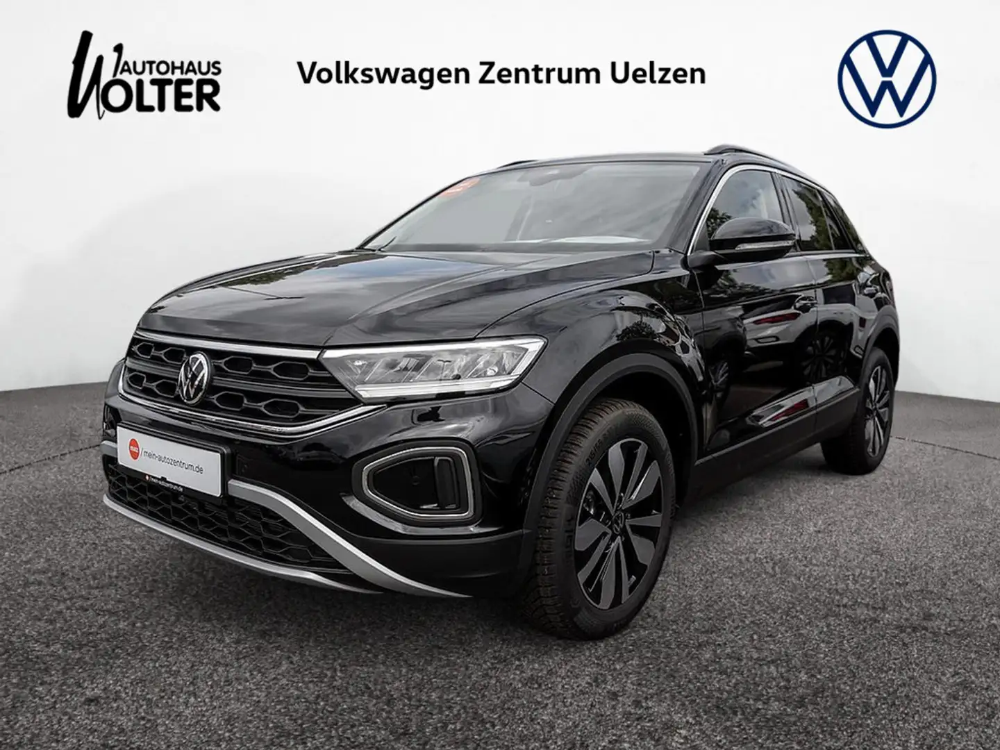 Volkswagen T-Roc 1.0 TSI Goal SHZ KAMERA ACC FACEL. LED Schwarz - 1