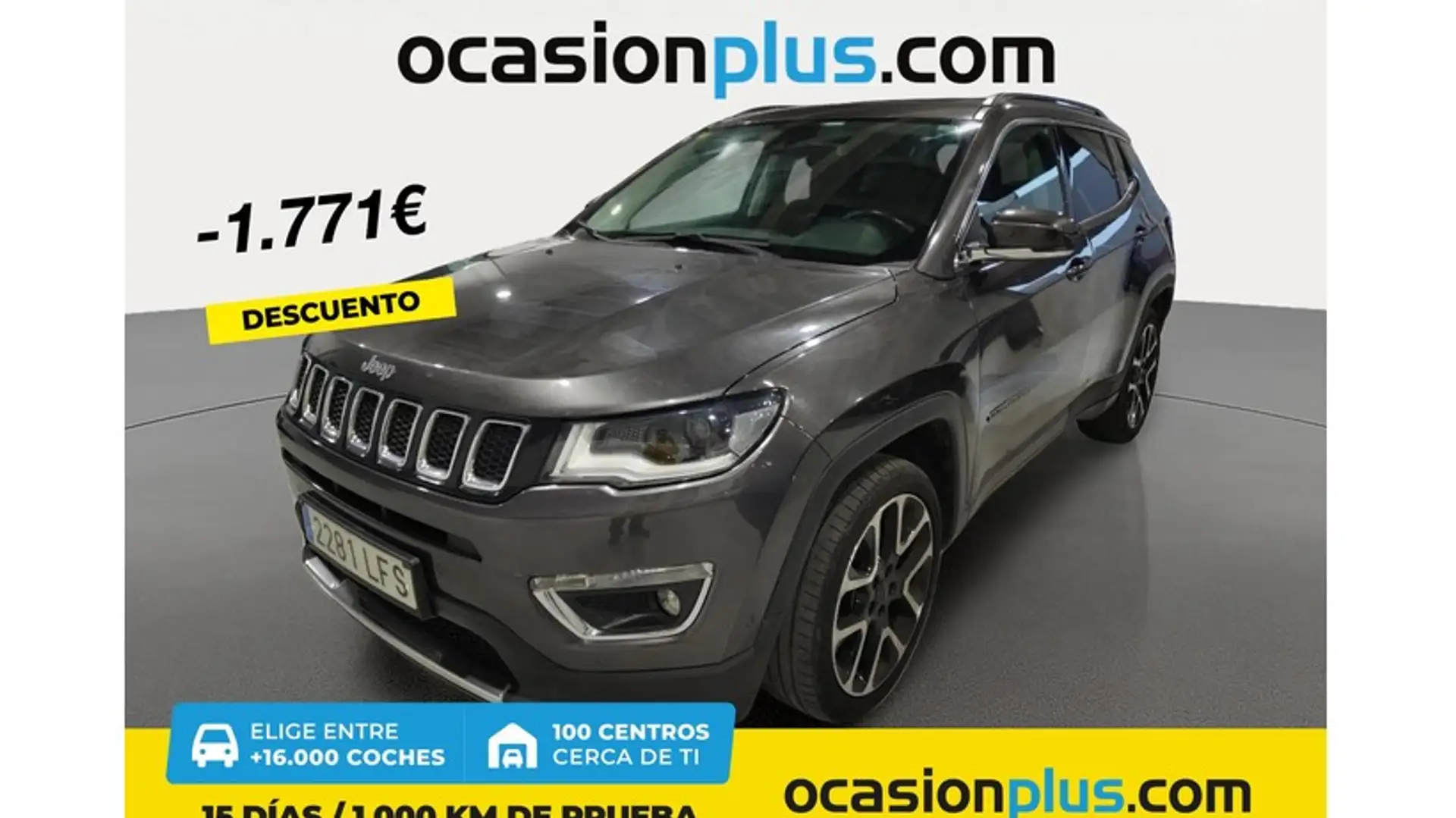 Jeep Compass 1.6 Mjt Limited 4x2 Grau - 1