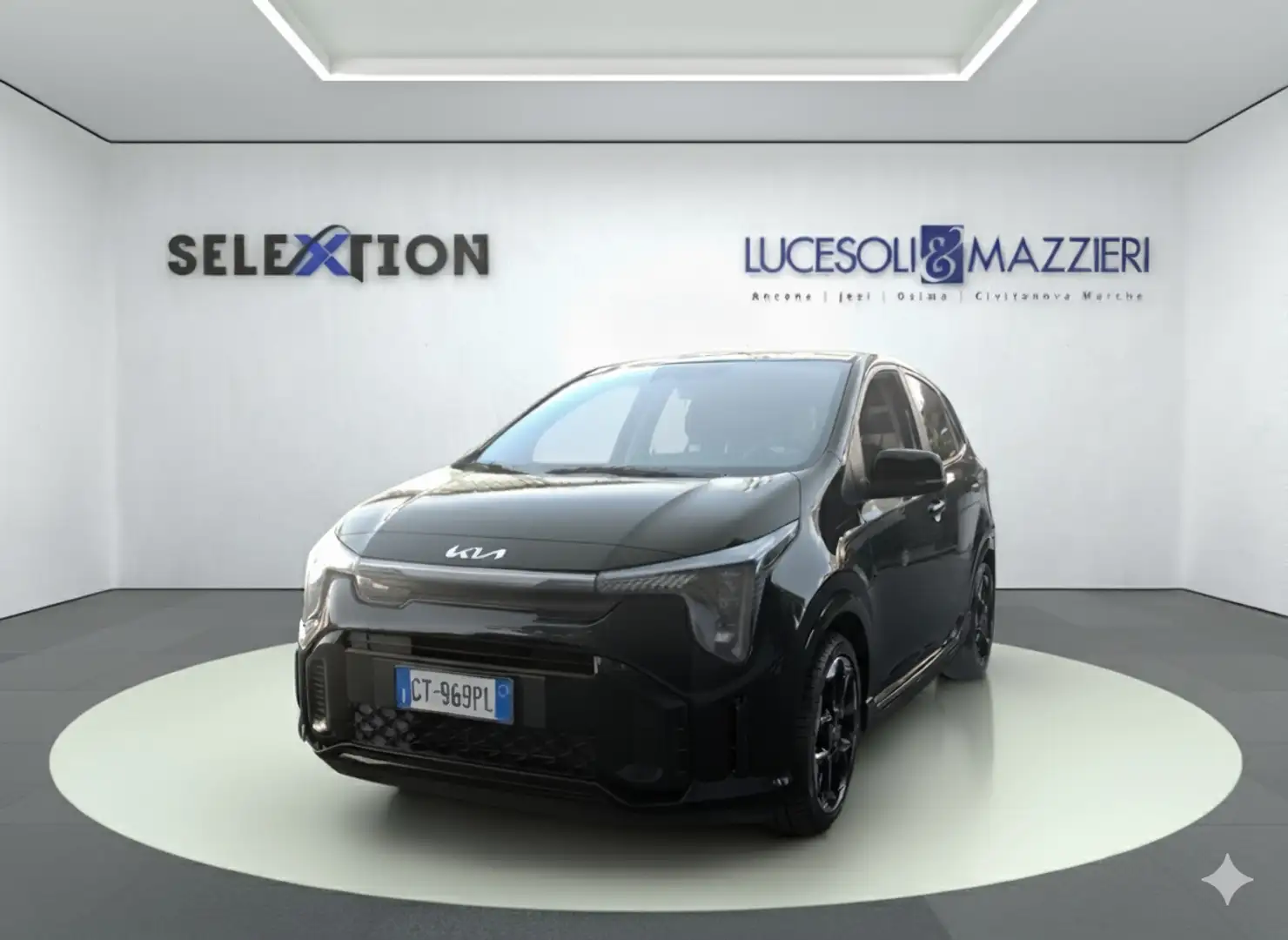 Kia Picanto 3ªs.(17-->) - Picanto 1.0 12V 5 porte GT Line Nero - 1