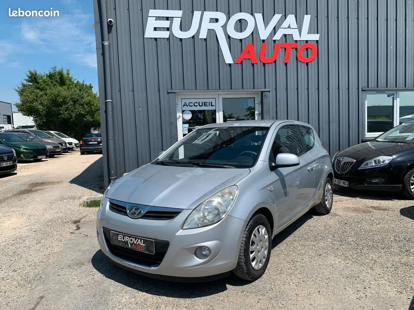 Hyundai i20 1.2 77ch active 3p Gris - 1