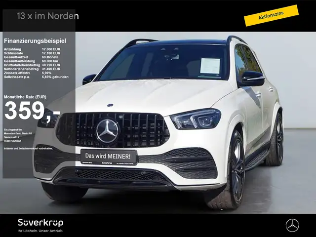 Mercedes-Benz GLE 400 d 4M AMG BURM NIGHT WIDE MULTI 360 AHK