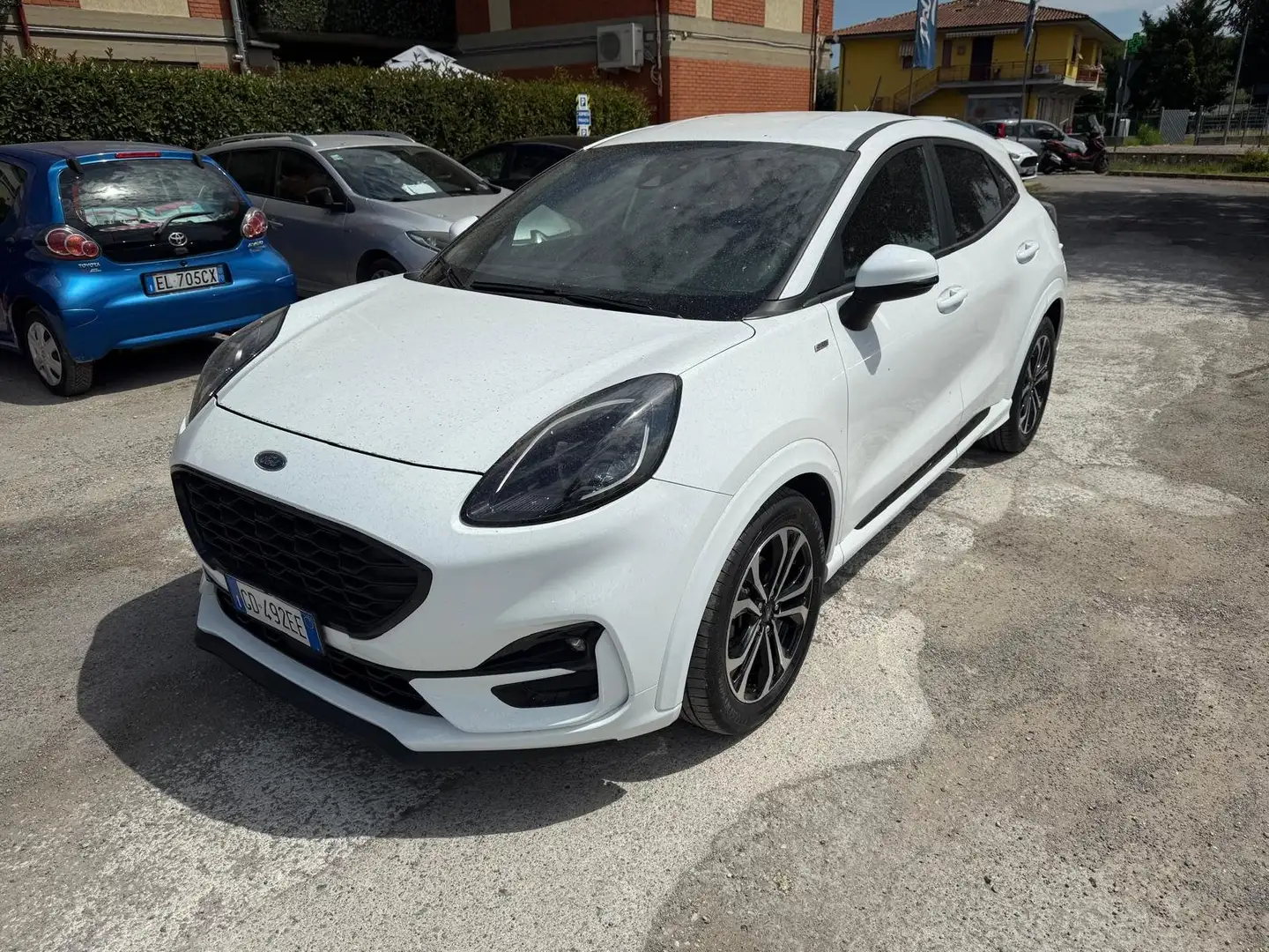 Ford Puma Puma II 2020 1.0 ecoboost h ST-Line s Wit - 1